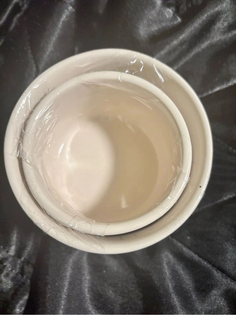 Rae Dunn White Ceramic Salsa & Guac Bowls Set - Picture 3 of 4